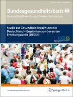 Bundesgesundheitsblatt - Gesundheitsforschung - Gesundheitsschutz 5-6/2013