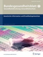 Bundesgesundheitsblatt - Gesundheitsforschung - Gesundheitsschutz 2/2015