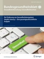 Bundesgesundheitsblatt - Gesundheitsforschung - Gesundheitsschutz 9/2015