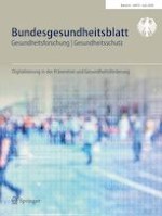 Bundesgesundheitsblatt - Gesundheitsforschung - Gesundheitsschutz 6/2020