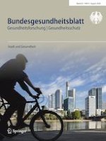 Bundesgesundheitsblatt - Gesundheitsforschung - Gesundheitsschutz 8/2020