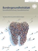 Bundesgesundheitsblatt - Gesundheitsforschung - Gesundheitsschutz 7/2021