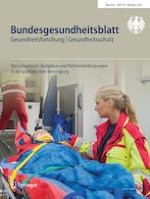 Bundesgesundheitsblatt - Gesundheitsforschung - Gesundheitsschutz 10/2022