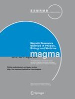 Magnetic Resonance Materials in Physics, Biology and Medicine 3/2006