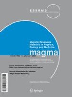Magnetic Resonance Materials in Physics, Biology and Medicine 1/2007