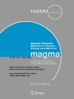 Magnetic Resonance Materials in Physics, Biology and Medicine 2/2010