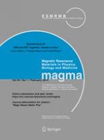 Magnetic Resonance Materials in Physics, Biology and Medicine 1/2013