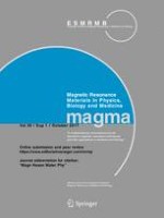 Magnetic Resonance Materials in Physics, Biology and Medicine 1/2017