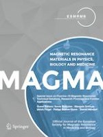 Magnetic Resonance Materials in Physics, Biology and Medicine 1/2019