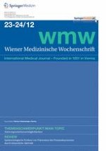 Wiener Medizinische Wochenschrift 23-24/2012