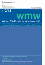 Wiener Medizinische Wochenschrift 1-2/2013