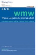 Wiener Medizinische Wochenschrift 5-6/2013