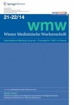 Wiener Medizinische Wochenschrift 21-22/2014