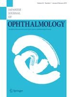 Japanese Journal of Ophthalmology 1/2019