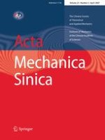 Acta Mechanica Sinica 2/2007
