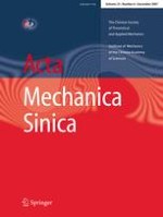 Acta Mechanica Sinica 6/2007