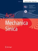 Acta Mechanica Sinica 1/2012
