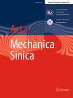 Acta Mechanica Sinica 4/2016
