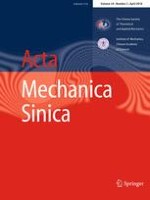 Acta Mechanica Sinica 2/2018