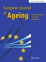 European Journal of Ageing 1/2018