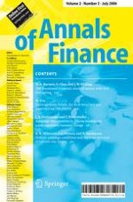Annals of Finance 3/2006