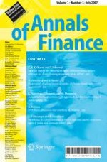 Annals of Finance 3/2007