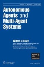 Autonomous Agents and Multi-Agent Systems 3/2009