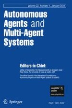 Autonomous Agents and Multi-Agent Systems 1/2011