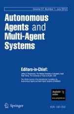 Autonomous Agents and Multi-Agent Systems 1/2013