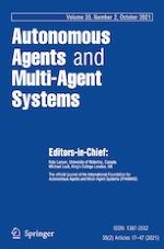 Autonomous Agents and Multi-Agent Systems 2/2021