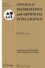 Annals of Mathematics and Artificial Intelligence 1-2/1997