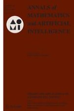 Annals of Mathematics and Artificial Intelligence 1-4/2005
