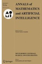 Annals of Mathematics and Artificial Intelligence 2-4/2008