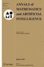 Annals of Mathematics and Artificial Intelligence 2/2009