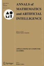 Annals of Mathematics and Artificial Intelligence 4/2012