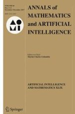 Annals of Mathematics and Artificial Intelligence 3-4/2017