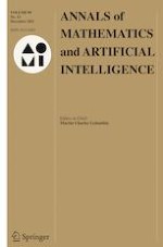 Annals of Mathematics and Artificial Intelligence 12/2021