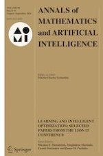 Annals of Mathematics and Artificial Intelligence 8-9/2021