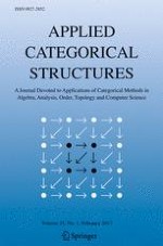 Applied Categorical Structures 1/2017