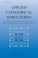 Applied Categorical Structures 3/2023
