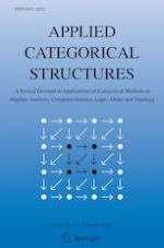 Applied Categorical Structures 2/2024