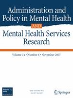 Administration and Policy in Mental Health and Mental Health Services Research 6/2007