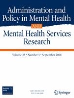 Administration and Policy in Mental Health and Mental Health Services Research 5/2008