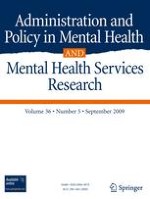 Administration and Policy in Mental Health and Mental Health Services Research 5/2009