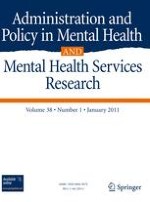 Administration and Policy in Mental Health and Mental Health Services Research 1/2011