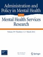 Administration and Policy in Mental Health and Mental Health Services Research 1-2/2012