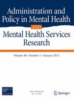Administration and Policy in Mental Health and Mental Health Services Research 1/2013