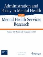 Administration and Policy in Mental Health and Mental Health Services Research 5/2013