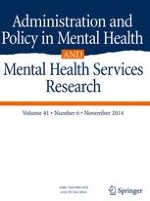 Administration and Policy in Mental Health and Mental Health Services Research 6/2014