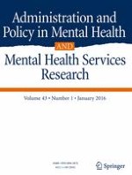 Administration and Policy in Mental Health and Mental Health Services Research 1/2016